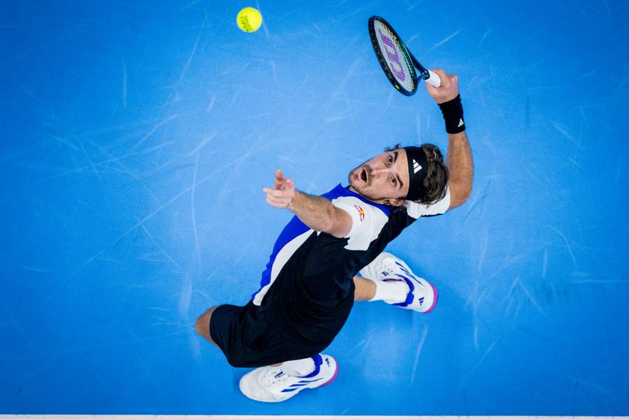 O grego precisou de 3 sets e 1 tiebreak para superar o brasileiro