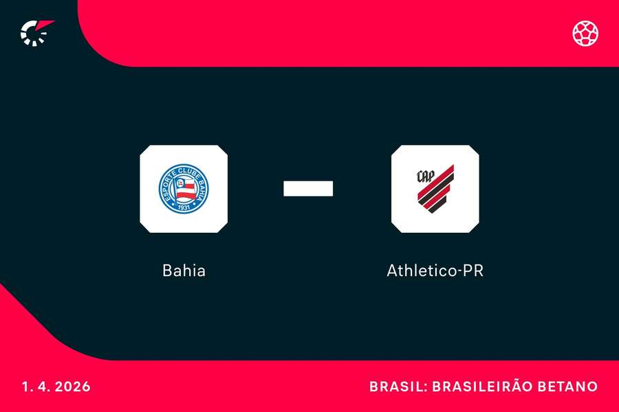 Bahia e Athletico-PR se enfrentam nesta quarta-feira (1), às 20h, na Arena Fonte Nova