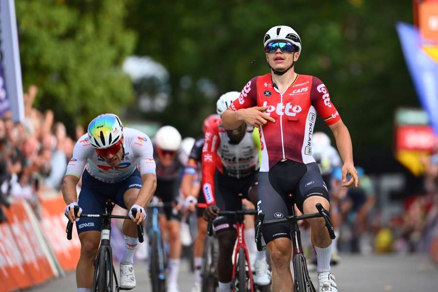 Lotto-Intermarché nasceu da fusão das duas equipas belgas Lotto-Intermarché nasceu da fusão das duas equipas belgas