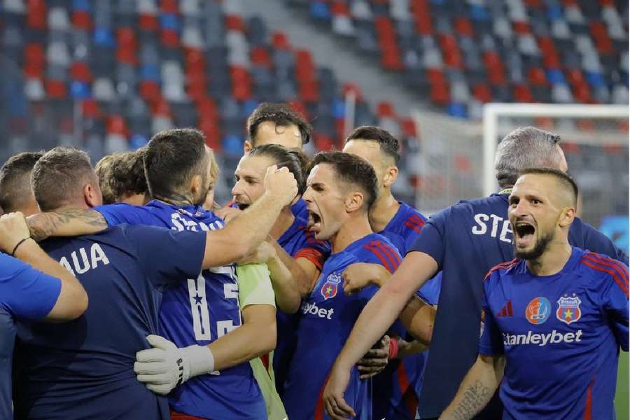 Victorie la scor pentru Steaua