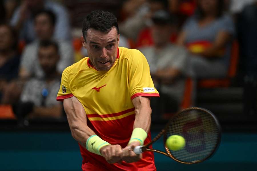 Roberto Bautista, jugador de la selección española de tenis.