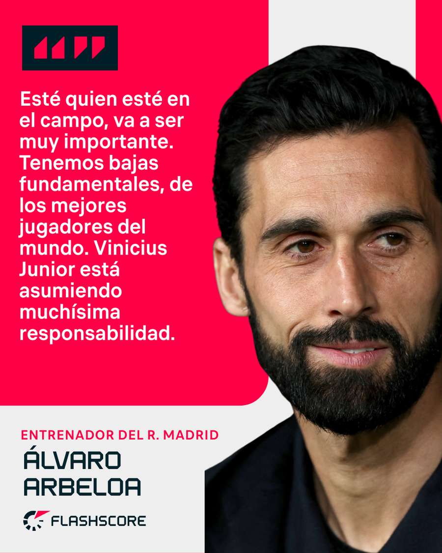 Las palabras de Arbeloa sobre Vinicius