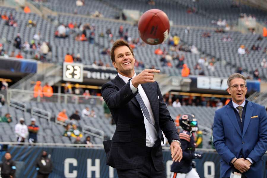 Tom Brady is tegenwoordig te zien en horen als analist