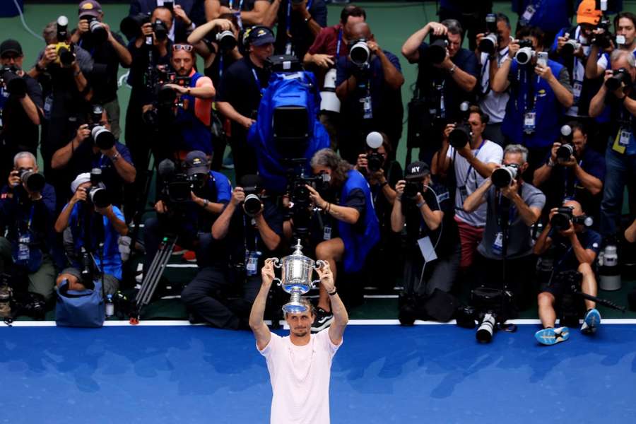 Alexander Zverev hat in New York seinen zweiten Grand-Slam-Titel geholt.