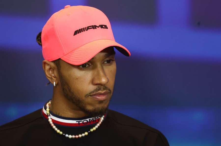 Lewis Hamilton noteerde de beste tijd op de training