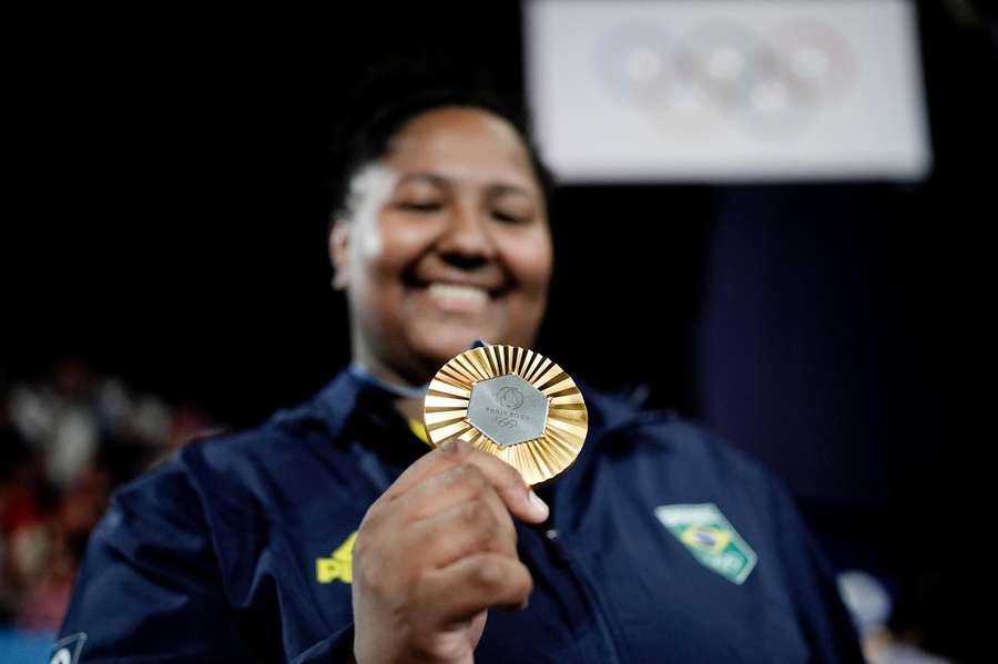 Beatriz Souza conquistou o primeiro ouro do Brasil em 2024