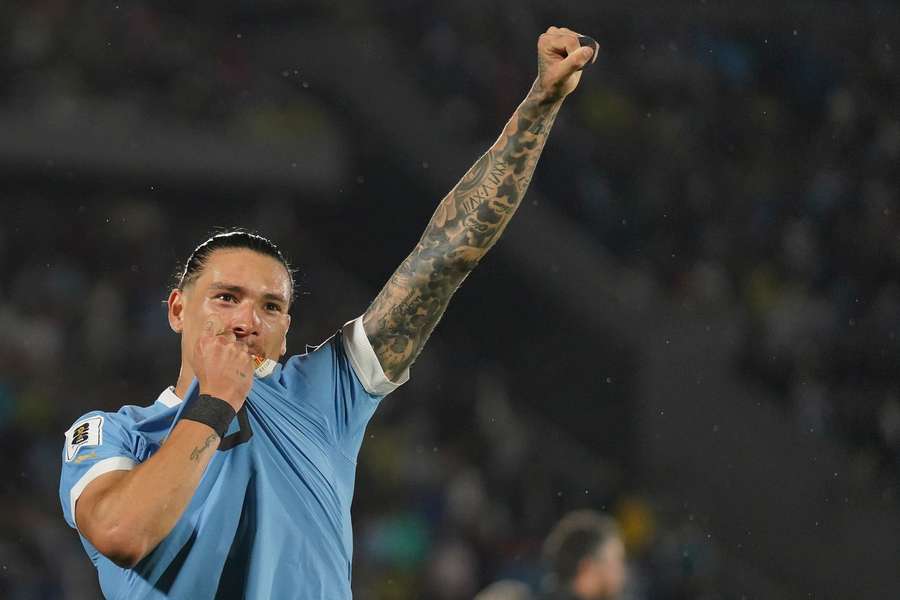 Nunez is hitting form at the right time for Uruguay