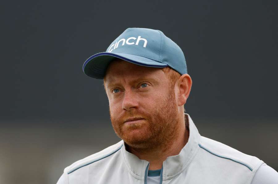 Bairstow had not played since suffering a freak injury on a golf course in September
