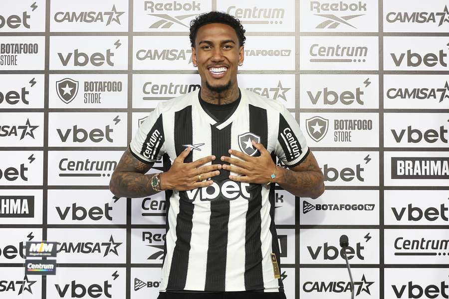 Rwan Cruz chegou ao Botafogo em janeiro de 2025