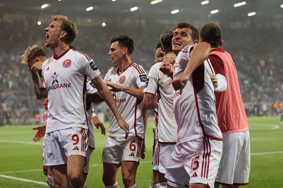 Dusseldorf look to be on the verge of reaching the Bundesliga