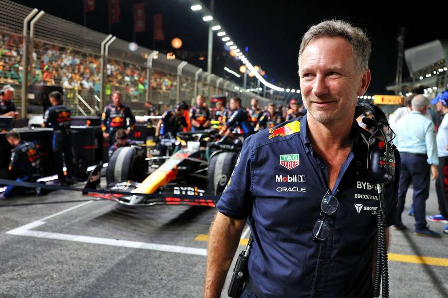 Christian Horner no Grande Prémio de Singapura