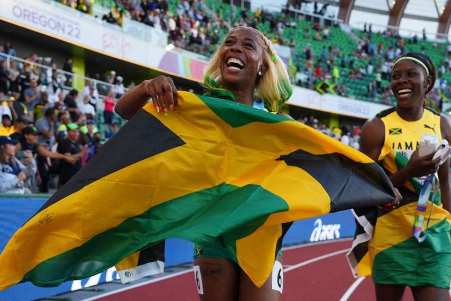 Shelley-Ann Fraser-Pryce was the hero of the Jamaican team