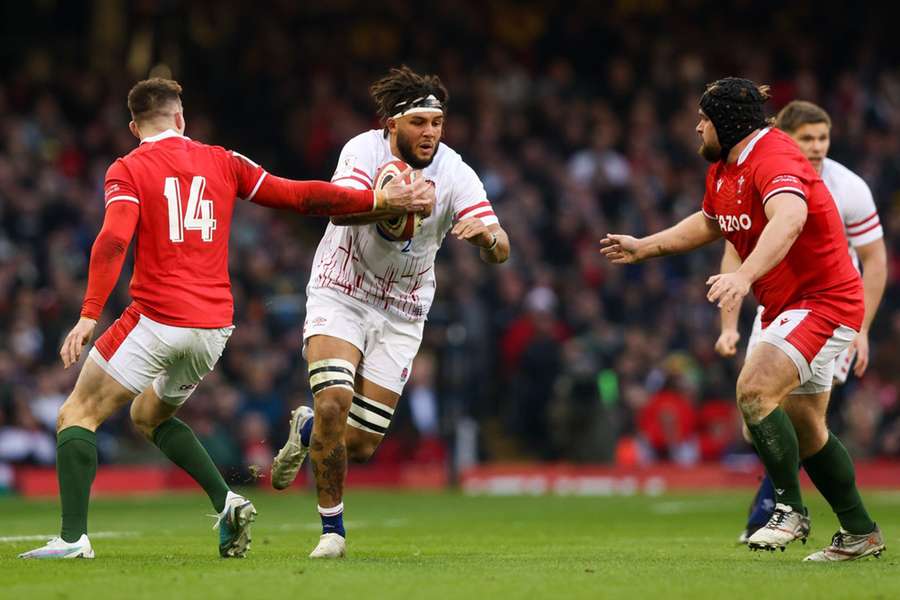 Ludlam in action for England