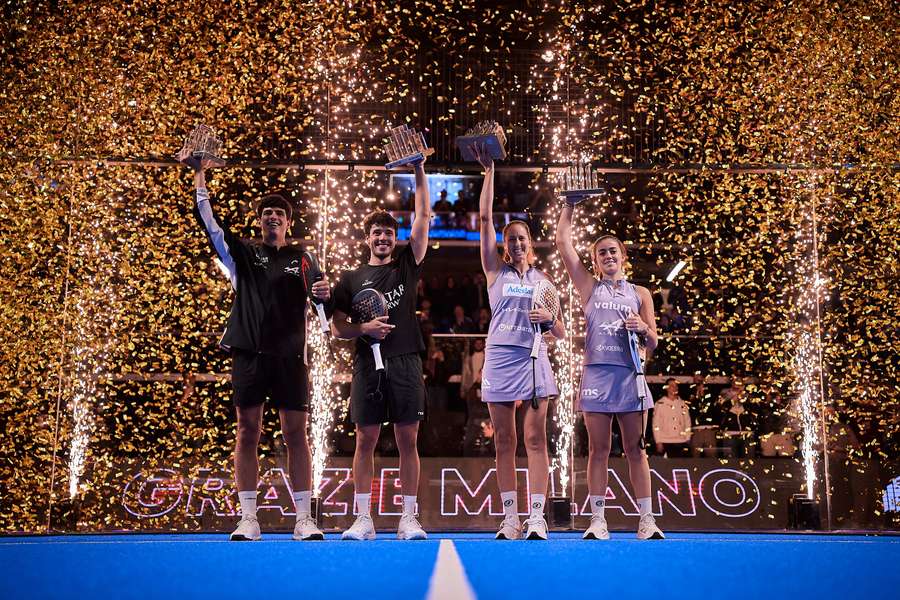 Los campeones de Milán.