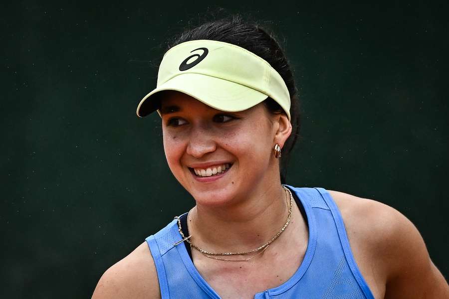 Eva Lys bei den French Open.