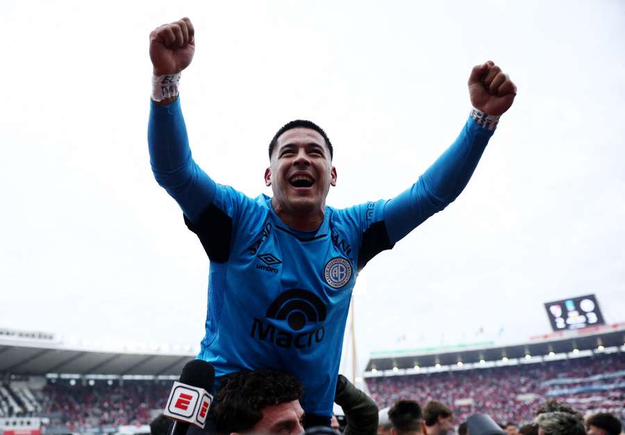 Uvita Fernández foi o herói do título inédito do Belgrano