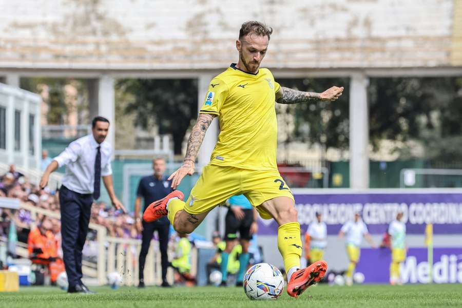 Manuel Lazzari contro la Fiorentina