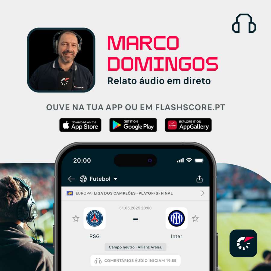 Ouça o relato no site ou na app Ouça o relato no site ou na app