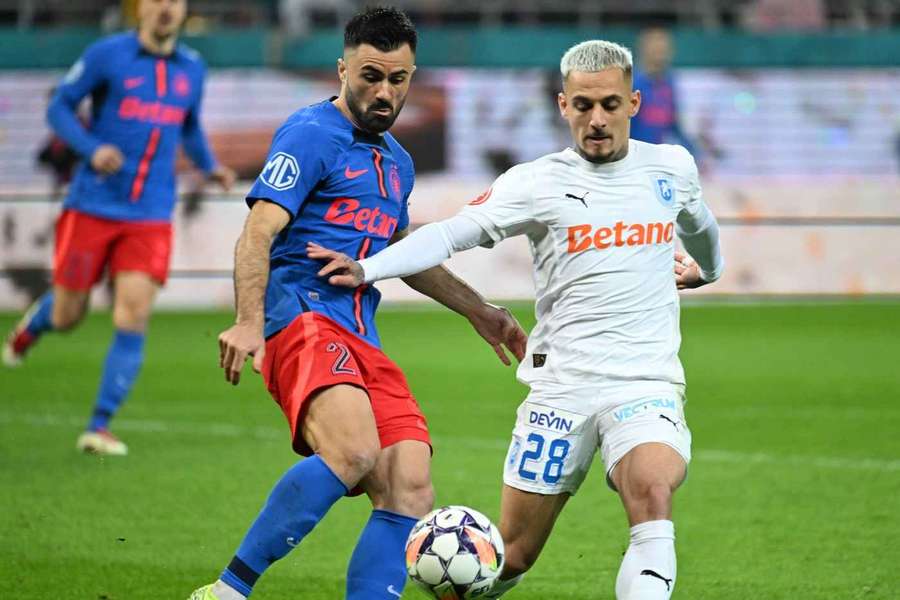 În cel mai recent duel direct, Universitatea Craiova și FCSB au remizat pe Ion Oblemenco, scor 0-0