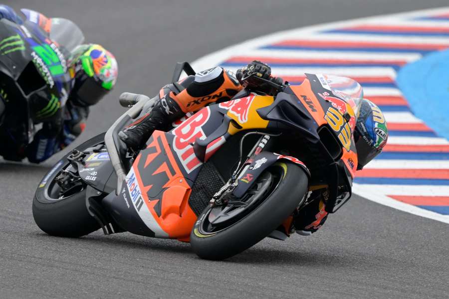Brad Binder com uma grande corrida