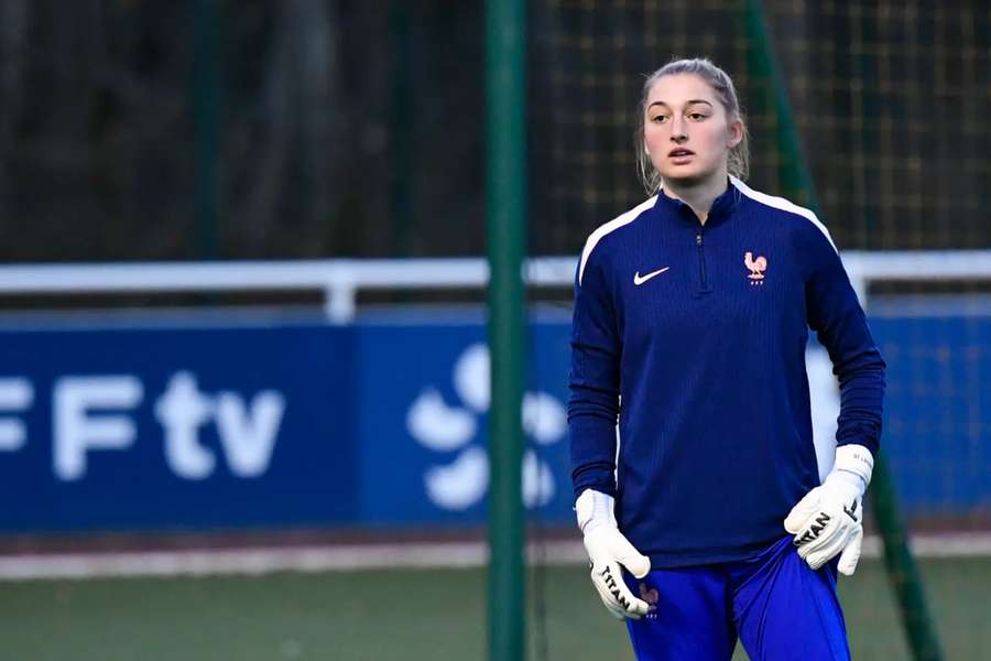 Alice Pinguet avec les U23.