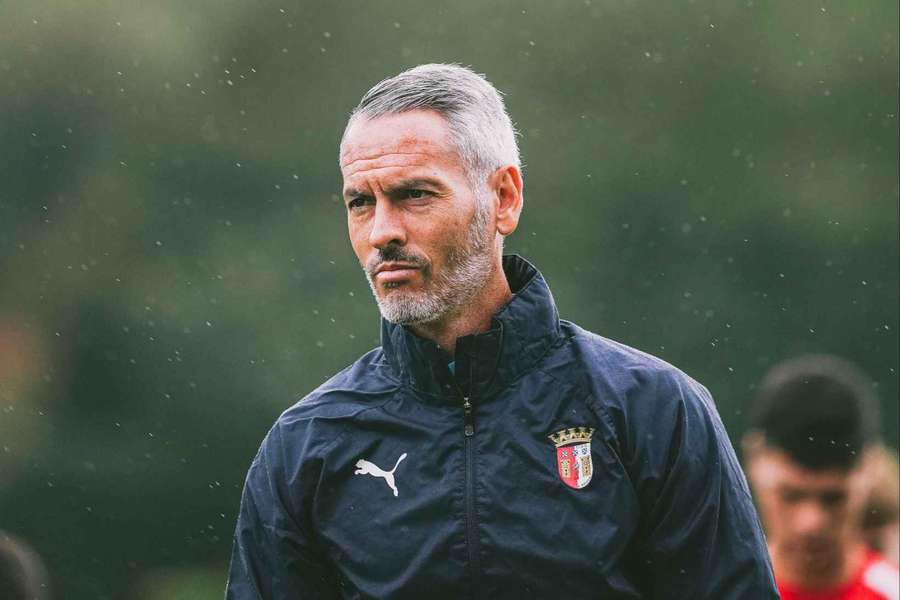 Carlos Vicens, treinador do SC Braga