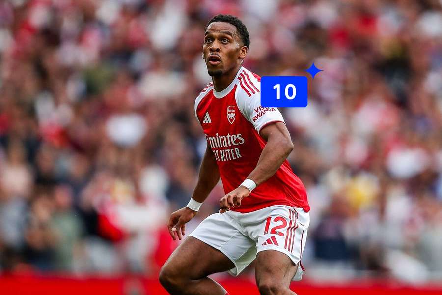 Jurrien Timber impressed during Arsenal's win over Leeds Jurrien Timber impressed during Arsenal's win over Leeds