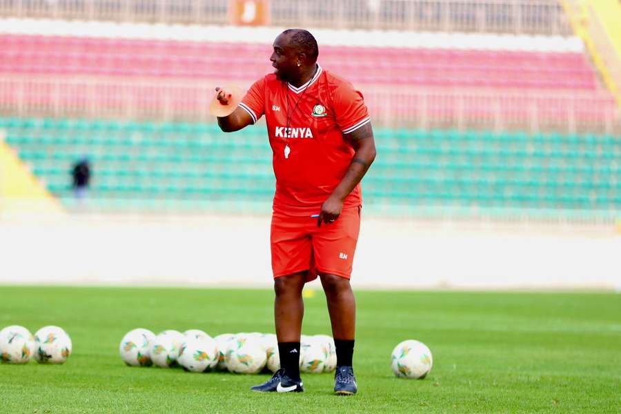 Kenya coach Benni McCarthy