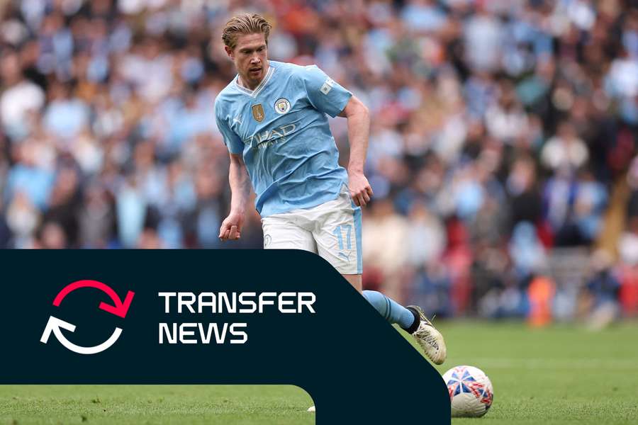 De Bruyne could leave Man City this summer