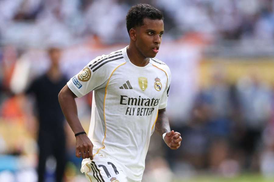 Rodrygo não está sendo utilizado no Real Madrid