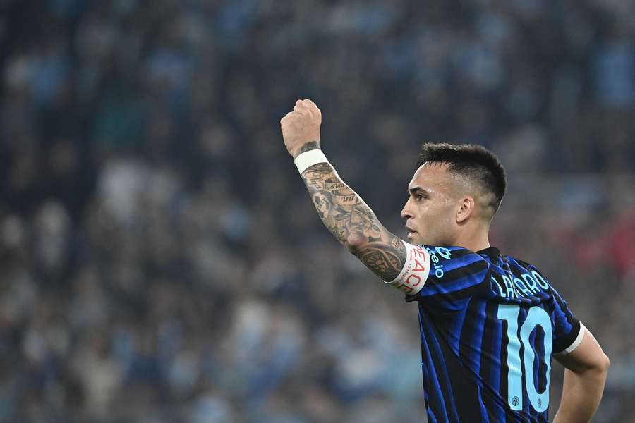 Traf zum 2:0: Lautaro Martinez Traf zum 2:0: Lautaro Martinez