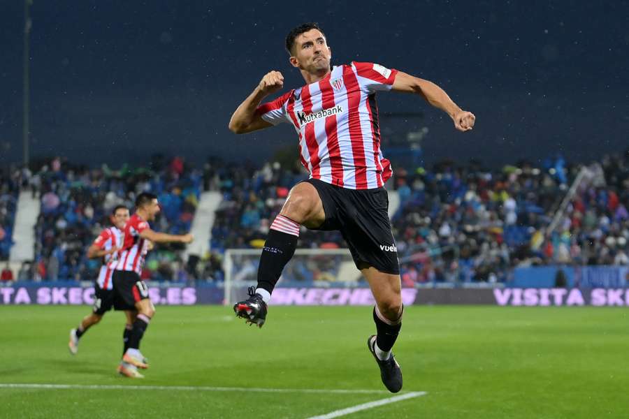 Dani Vivian celebra su gol ante el Leganés