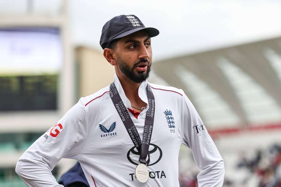 Bashir is hoping to shine for England