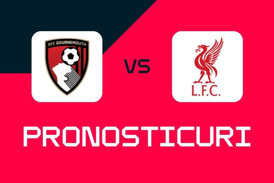 Bournemouth - Liverpool: Pronosticuri, cele mai bune pariuri și cote Premier League Bournemouth - Liverpool: Pronosticuri, cele mai bune pariuri și cote Premier League
