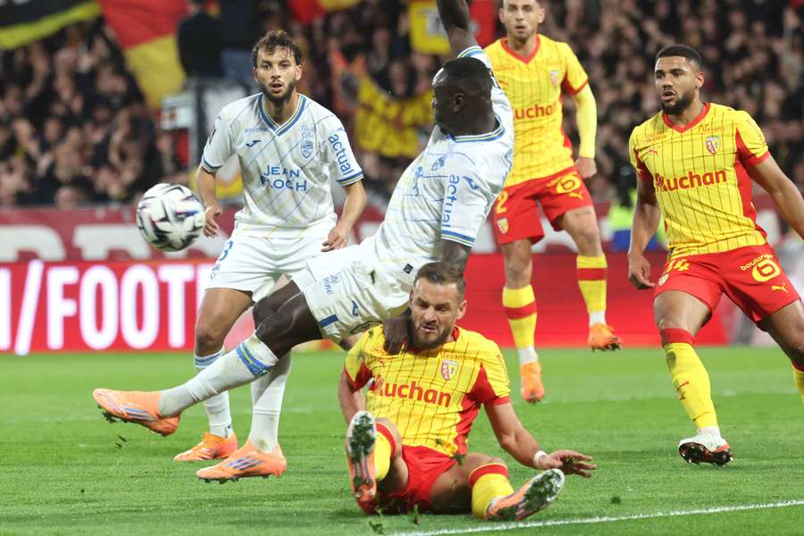 Jonathan Gradit face à Lorient le 2 novembre.