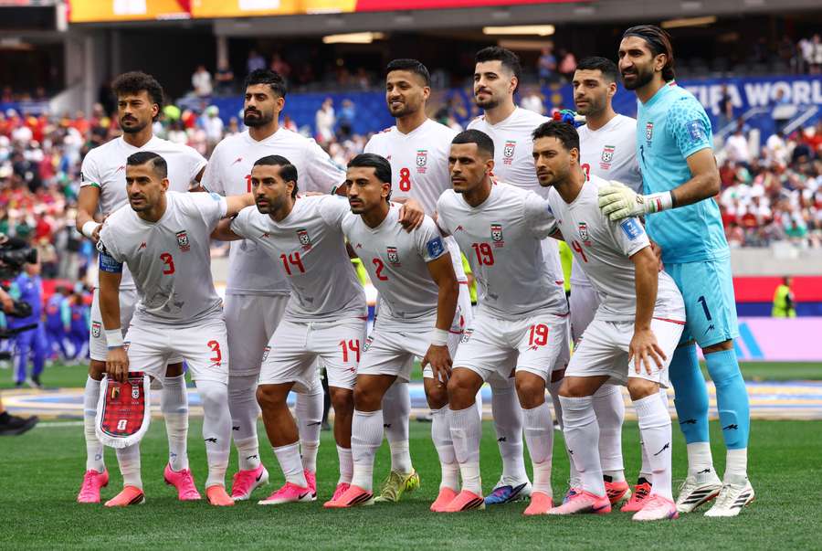 L'undici iraniano contro il Belgio L'undici iraniano contro il Belgio