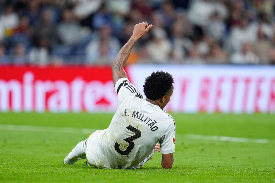 Militao face à Alaves le 21 avril.