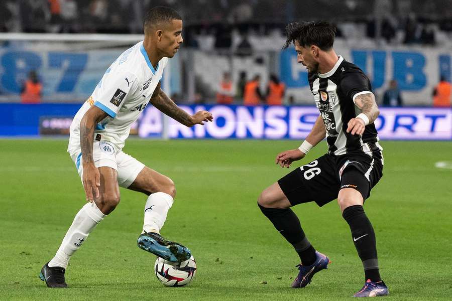 Mason Greenwood était attendu face à Angers, mais il n'a pas pesé sur la rencontre. 