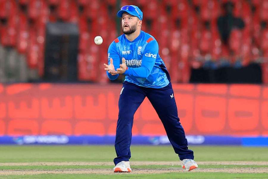 England's Ben Duckett in action