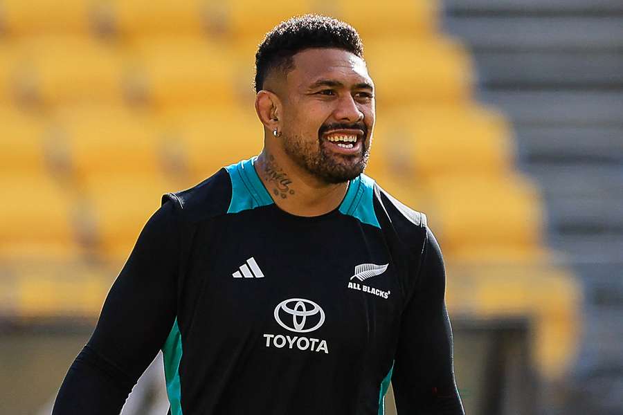 Savea in training for the All Blacks