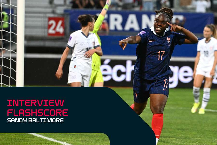 Sandy Baltimore avant France-Angleterre : "On a toutes les qualités pour aller au bout"