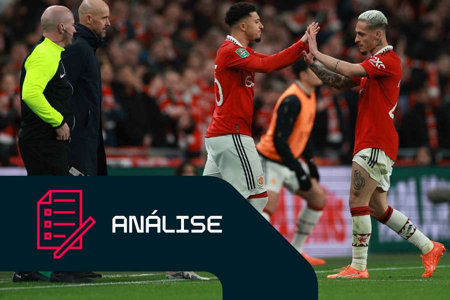Jadon Sancho e Antony foram dispensados do Manchester United