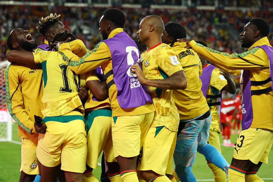 Ghana rozhodla úplne na konci. Ghana rozhodla úplne na konci.