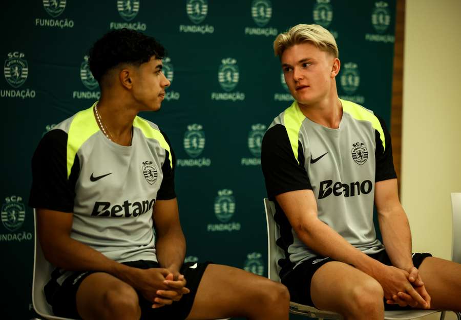 João Simões e Conrad Harder