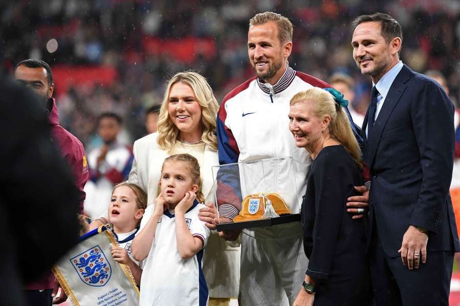 Harry Kane a été honoré pour sa 100e cape