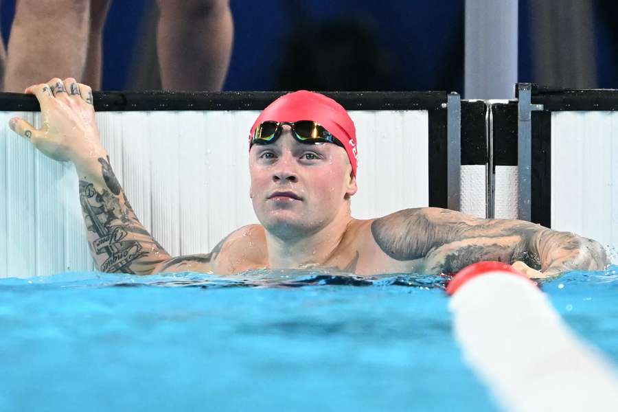 Peaty in action in Paris