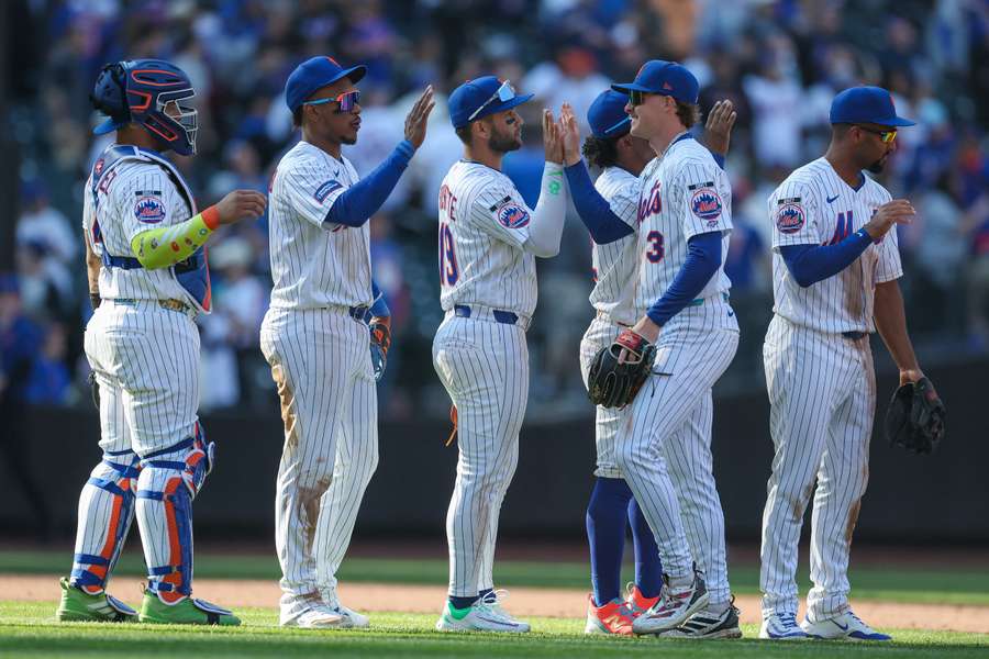 The New York Mets started off their MLB season with a win. The New York Mets started off their MLB season with a win.
