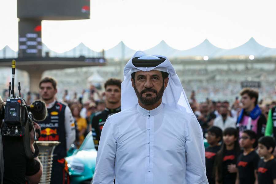 Mohammed Ben Sulayem au Grand Prix d'Abu Dhabi.