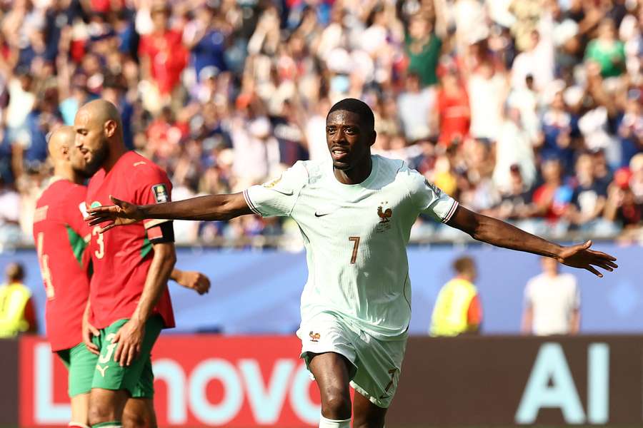 França, de Dembélé, está novamente nas semifinais da Copa do Mundo