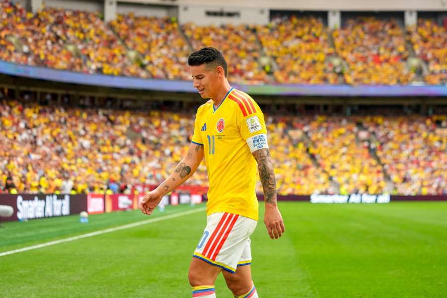 James Rodríguez pode ter dado adeus à seleção colombiana James Rodríguez pode ter dado adeus à seleção colombiana